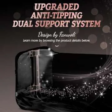 Fanwoli 23" Dance Bag - Glittering Waterproof Design