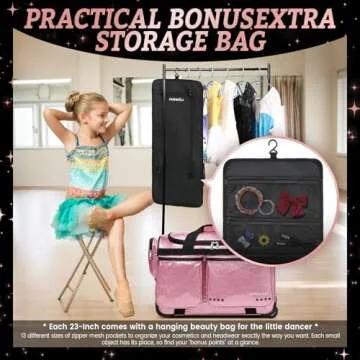 Fanwoli 23" Dance Bag - Glittering Waterproof Design