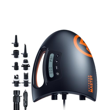Effortless Paddle Board Inflation with OutdoorMaster Pump
