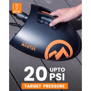 Inflate Paddle Boards Easily with OutdoorMaster Pump