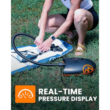 Inflate Paddle Boards Easily with OutdoorMaster Pump