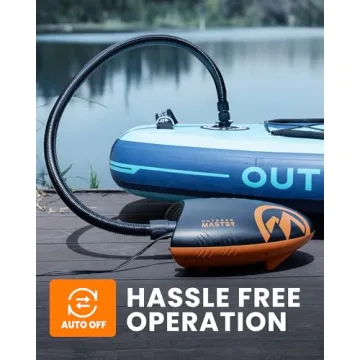 Inflate Paddle Boards Easily with OutdoorMaster Pump