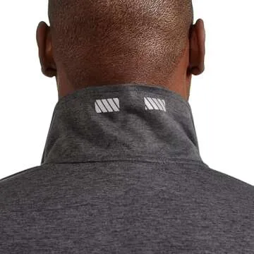 TRUEWERK Men's Tech Polo Shirts - Work Performance Polo, Small Grey