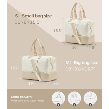 Uselike Weekender Bags for Women – Stylish Travel Duffel