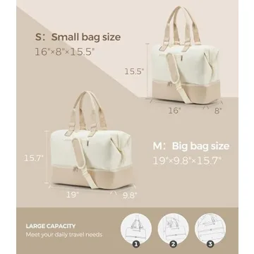 Uselike Weekender Bags for Women – Stylish Travel Duffel