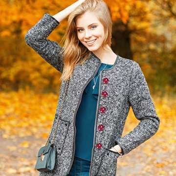 ANCIRS 23mm Sewing Buttons Cover Kit for Crafting