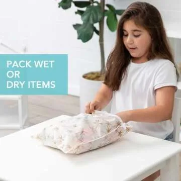 Bumkins Waterproof Wet Bag for Travel & Baby Items