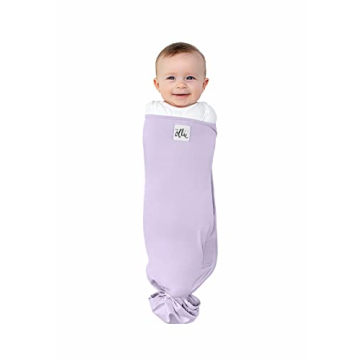 The Ollie Swaddle - Helps to Reduce The Moro (Startle) Reflex - Made from a Custom Designed Moisture-Wicking Material