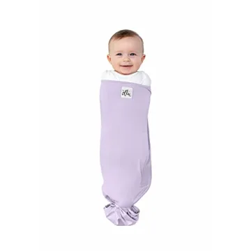 The Ollie Swaddle - Helps to Reduce The Moro (Startle) Reflex - Made from a Custom Designed Moisture-Wicking Material