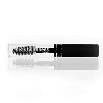 Clear Eyebrow Gel with Brush - Beauty Junkees Clear Eye Brow Gel Clear Eyebrow Setting Gel, Brow Glue for Eyebrows, Brow Mascara, Brow Lift, Brow Tamer, Gel Para Cejas Transparente, Paraben Free