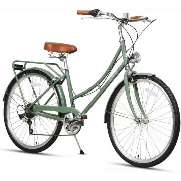 AVASTA 26" Women's Hybrid Bike - Step Through Comfort