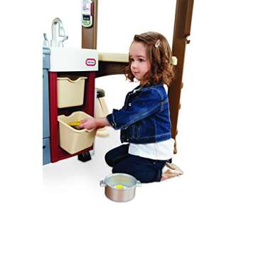 Little Tikes Kitchen & Restaurant-Red Fun Playset
