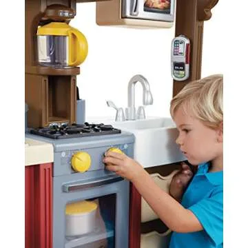 Little Tikes Kitchen & Restaurant-Red Fun Playset