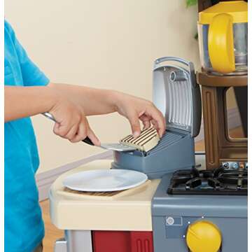 Little Tikes Kitchen & Restaurant-Red Fun Playset