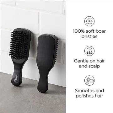 Diane Boar Bristle Wave Brush for Smooth Hair Styling