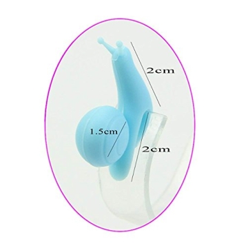 Snail Shape Silicone Tea Bag Holder Set for Tea Lovers