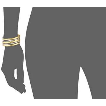 Lucky Brand Two Tone Cuff Bracelet