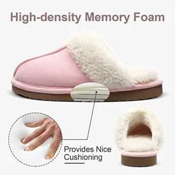 Litfun Women’s Fuzzy Memory Foam Slippers Comfort and Style