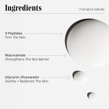 Fragrance-Free Neck Serum with 5 Peptides for Tech Neck
