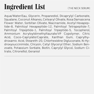 Fragrance-Free Neck Serum with 5 Peptides for Tech Neck