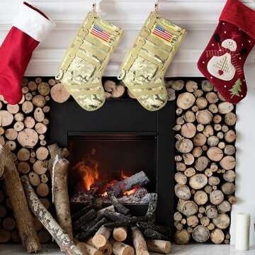 Tactical Christmas Stocking for Holiday Decor