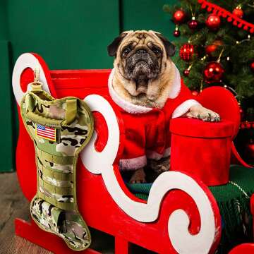 Tactical Christmas Stocking for Holiday Decor