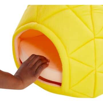 YML Pineapple Pet Bed House for Small Animals, Cats and Dogs (FH034_1)
