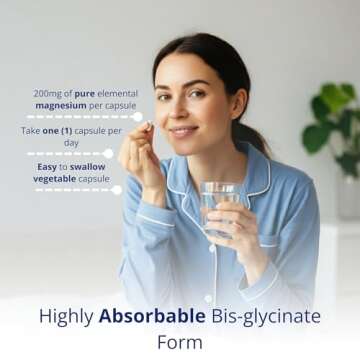 CanPrev Magnesium Bis-Glycinate 200mg, Gentle Daily Support