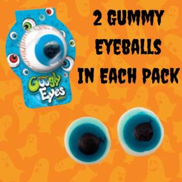 Gummy Googly Eyes Candy - Fun Holiday Bulk Treat