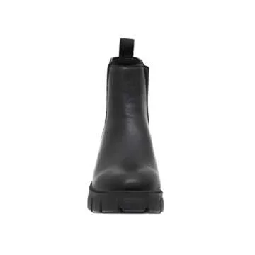 CUSHIONAIRE Women's Memory Foam Chelsea Boots for Comfort