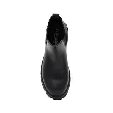 CUSHIONAIRE Women's Memory Foam Chelsea Boots for Comfort