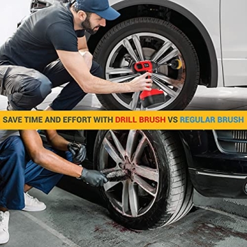 SCRUBIT Drill Brush Set for All Purpose Household Cleaning