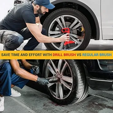 SCRUBIT Drill Brush Set for All Purpose Household Cleaning