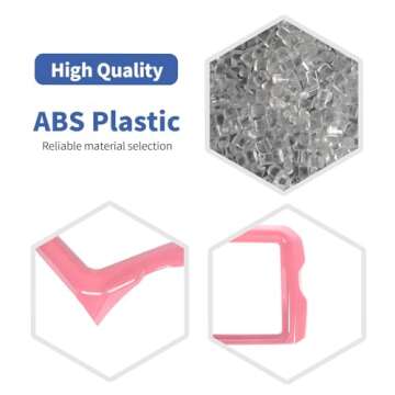 RT-TCZ for Jeep JL Center Console Radio Display Panel Trim Cover for Jeep Wrangler JL JLU Gladiator JT 2018-2023 Pink Interior Accessories 8.4 inch