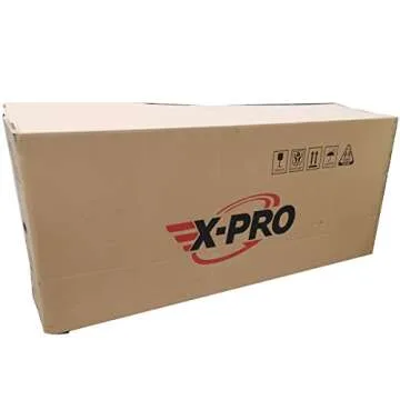 X-PRO Thunder 125 125cc ATV Quad Youth 4 wheeler ATVs Quads Big 19"/18" Tires，Blue