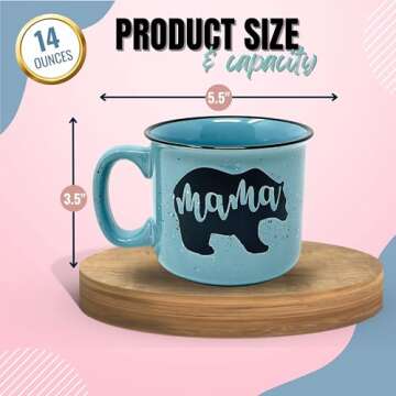 Mama Bear Coffee Mug - Perfect Gift for Moms & Wives