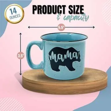 Mama Bear Coffee Mug - Perfect Gift for Moms & Wives