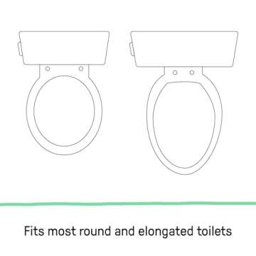 Ingenuity: ity by Ingenuity Flip & Sit Potty Seat (White) – Easy to Set Up & Remove Potty Training Seat That Attaches to Adult Toilet Seat