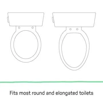 Ingenuity: ity by Ingenuity Flip & Sit Potty Seat (White) – Easy to Set Up & Remove Potty Training Seat That Attaches to Adult Toilet Seat