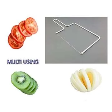 Cheese Lyre Stainless Steel Cutter - Perfect Gift for Cheese Lovers