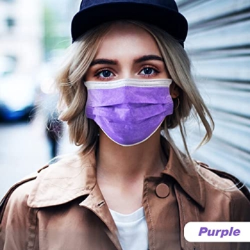 LEVENIS Face Masks 50 Pack - Comfortable and Breathable