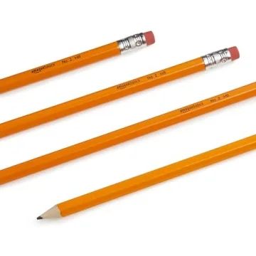 Amazon Basics Wood-Cased #2 Pencils, 150 Count, Pre-Sharpened
