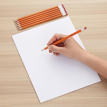 Amazon Basics Wood-Cased #2 Pencils, 150 Count, Pre-Sharpened