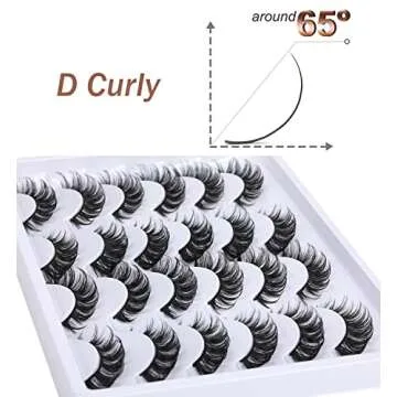Kiromiro D Curl Faux Mink Lashes for Stunning Eyes
