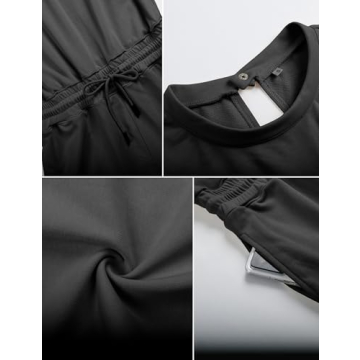 Xiaoxuemeng Women’s Open Back Summer Romper for 2024