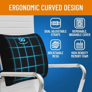 Everlasting Comfort Lumbar Support Pillow for All-Day Relief