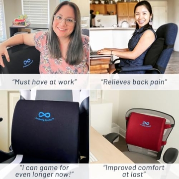 Everlasting Comfort Lumbar Support Pillow for All-Day Relief