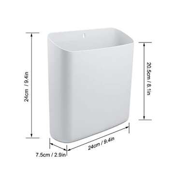 Picowe Magnetic Laundry Storage, Large Lint Holder Bin, Space-Saving Trash Container Hanging on Drye...