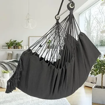 Relax with the Y-STOP Hammock Chair Hanging Swing