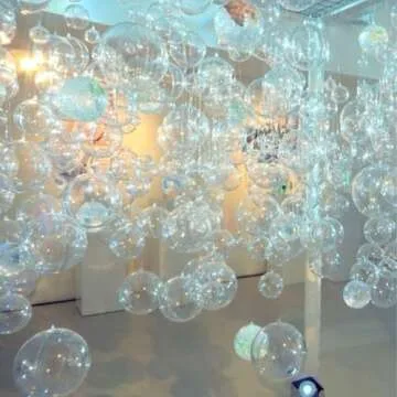 PartyWoo 50 pcs Clear Balloons for Events & Celebrations